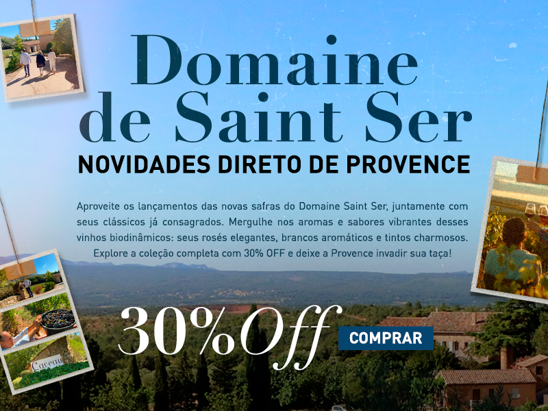 Lançamento Domaine Saint Ser